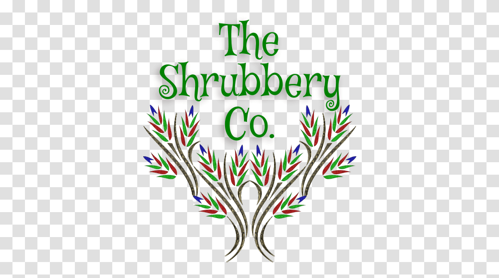 The Shrubbery Company Clip Art, Text, Graphics, Floral Design, Pattern Transparent Png
