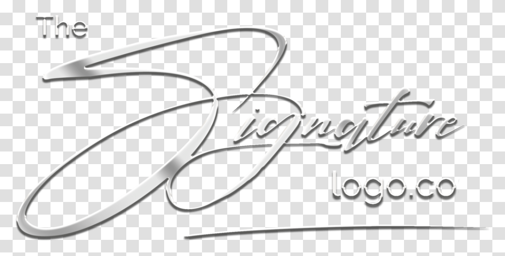 The Signature Logo Solid, Text, Label, Handwriting, Sunglasses Transparent Png