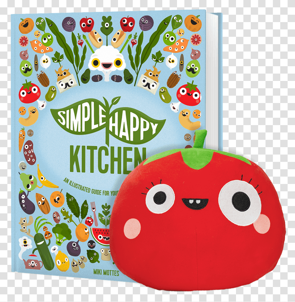 The Simple Happy Kitchen And Tomato Plushie Width Simple Happy Kitchen Bonito, Rug, Applique Transparent Png