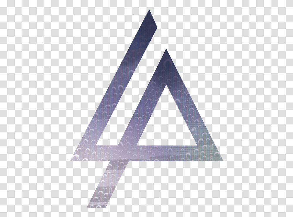 The Simplicity Of This Logo For Linkin Park Logo, Triangle, Text, Alphabet Transparent Png