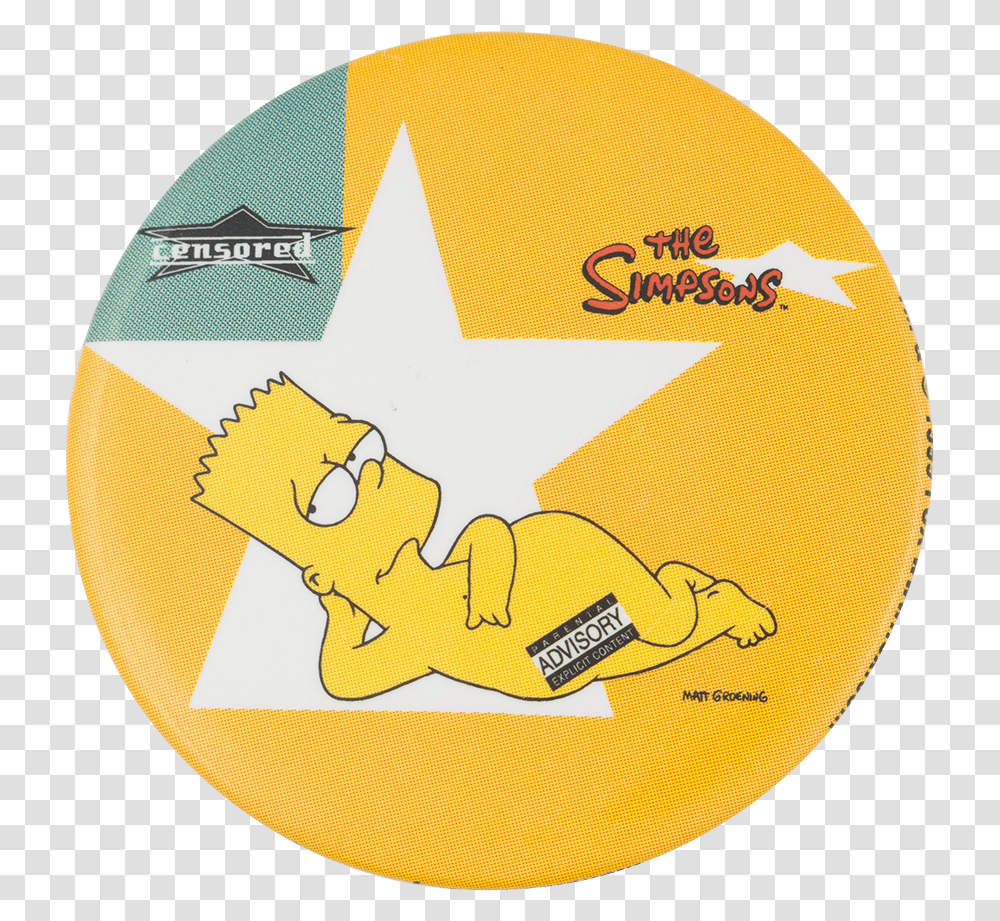 The Simpsons Censored Entertainment Button Museum Bart Simpson Censored, Number, Logo Transparent Png