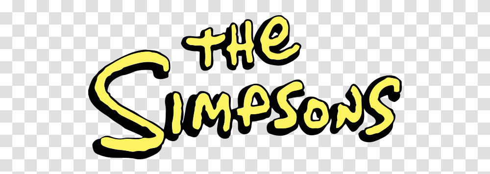The Simpsons Logo Simpsons Logo, Text, Number, Symbol, Alphabet Transparent Png