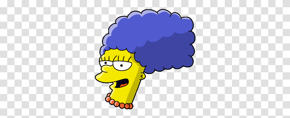 The Simpsons Mouse Cursors A Fun Little Family Starring Curly, Hair, Poster, Advertisement Transparent Png
