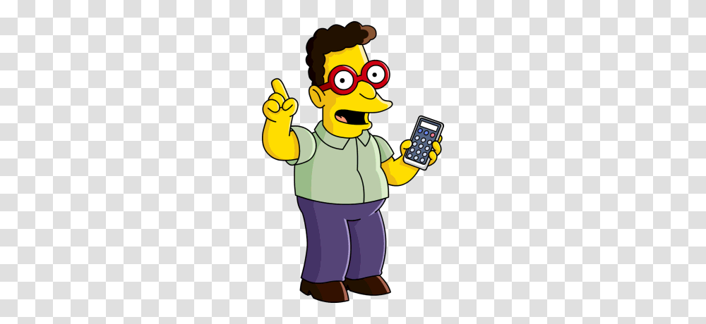 The Simpsons Tapped Out Addicts The Simpsons, Electronics, Person, Human, Calculator Transparent Png