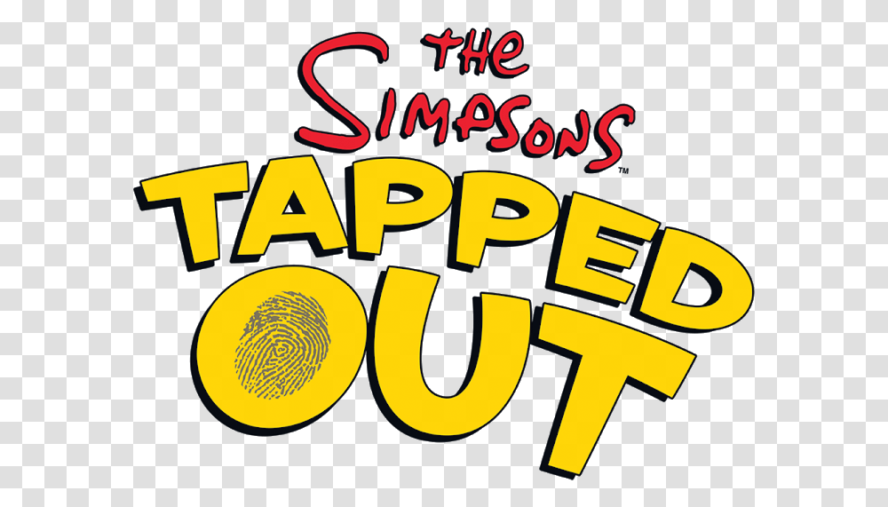 The Simpsons Tapped Out Cheats Simpsons Tapped Out, Alphabet, Label, Word Transparent Png