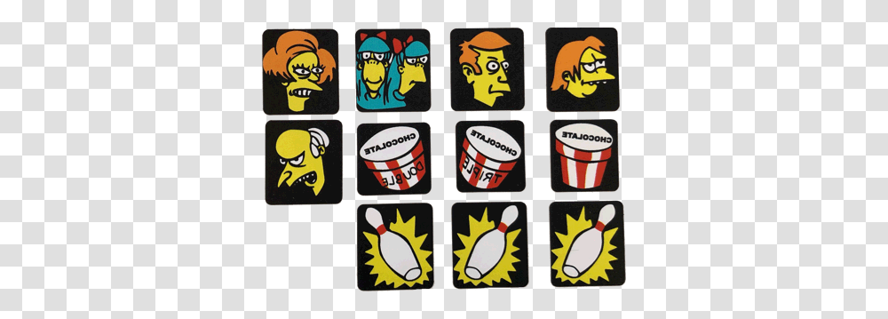 The Simpsons Target Decal Set Language, Symbol, Label, Text, Pac Man Transparent Png