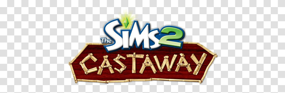 The Sims 2 Logo Sims 2 Castaway Logo, Birthday Cake, Dessert, Food, Game Transparent Png