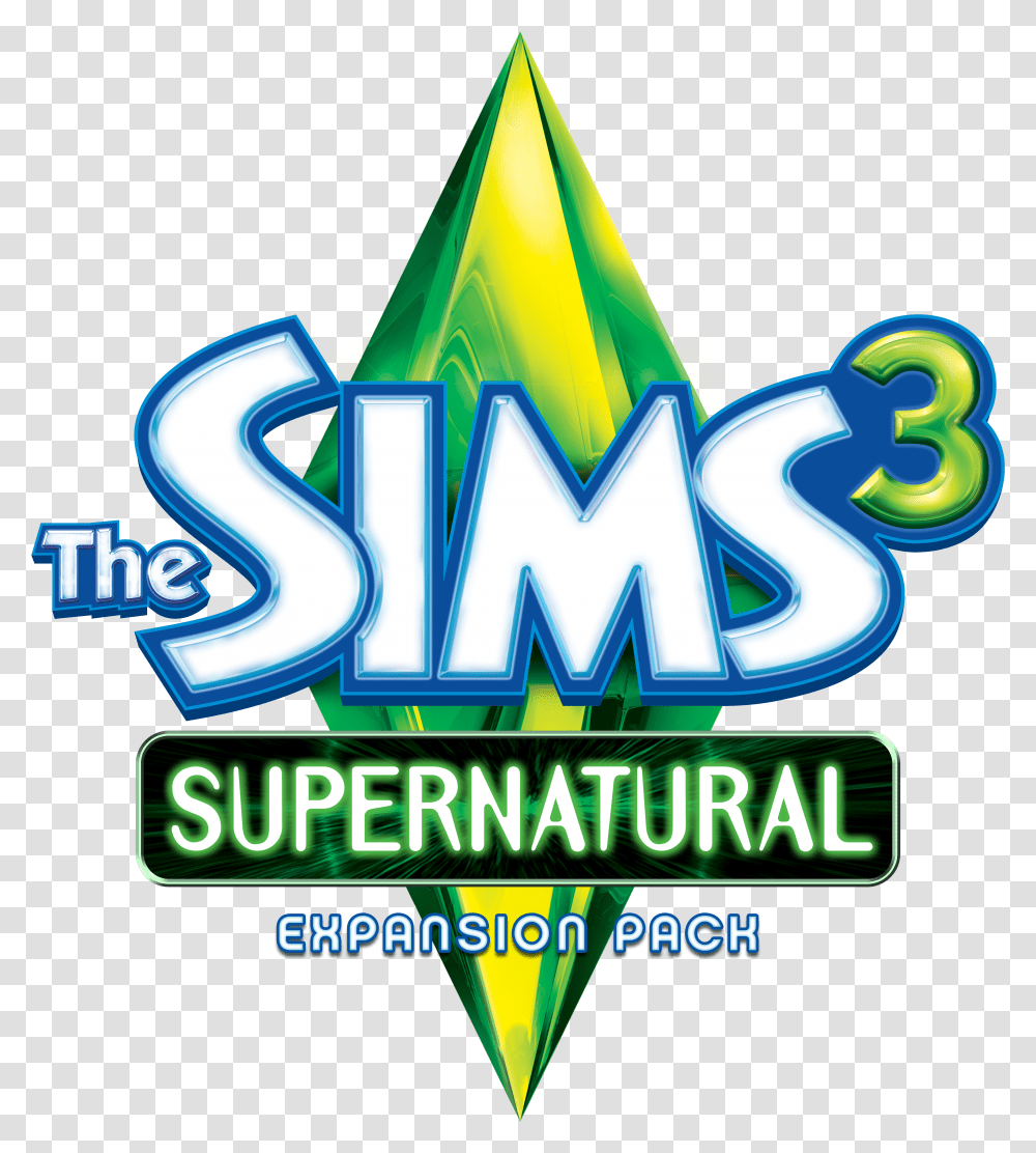 The Sims 3 Supernatural Assets Sims 3 Supernatural Logo Transparent Png