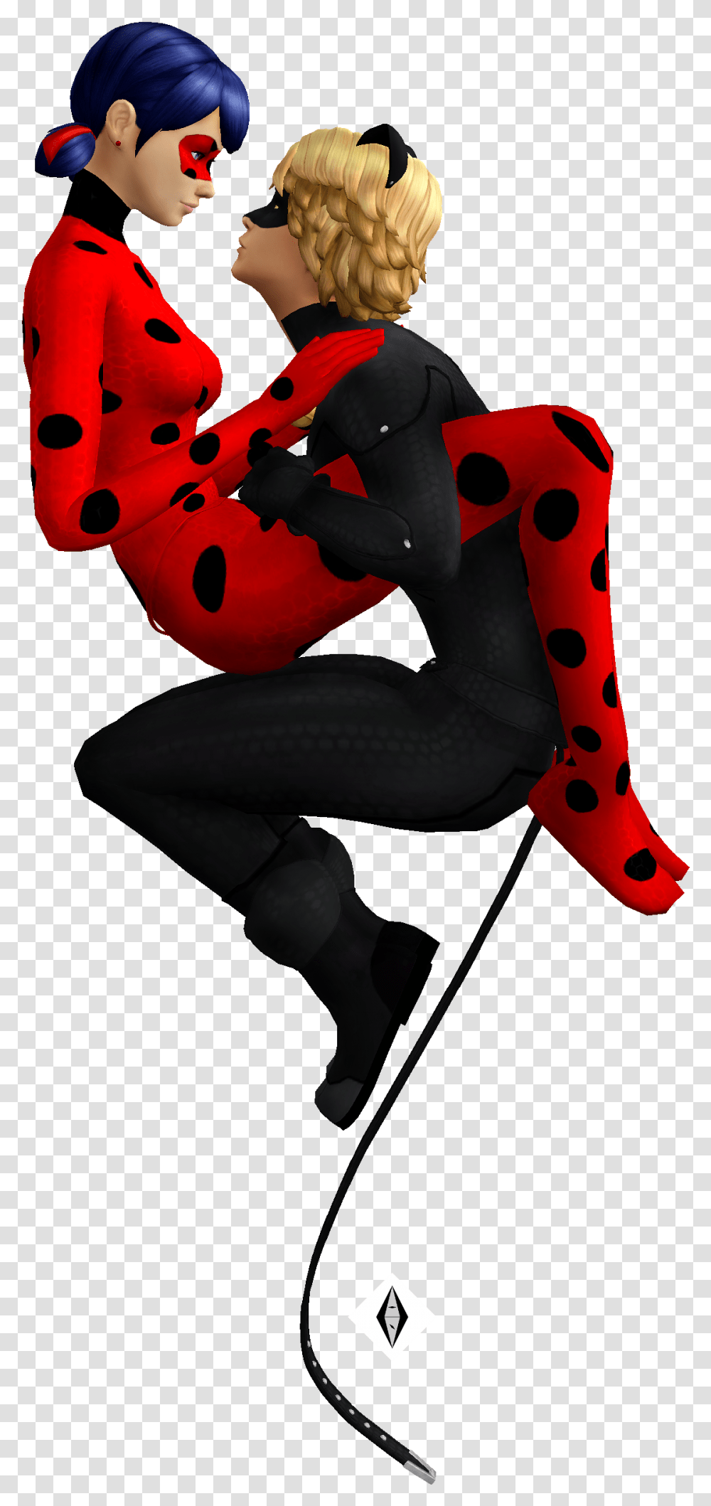 The Sims 4 And Miraculous Ladybug Blog Miraculous Ladybug Background, Mammal, Animal, Person Transparent Png