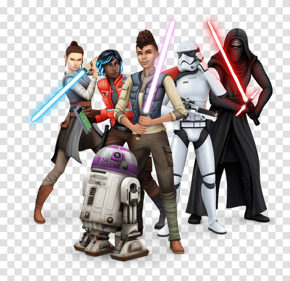 The Sims 4 Star Wars Journey To Batuu Official Logo Box Sims 4 Star Wars Journey To Batuu Transparent Png