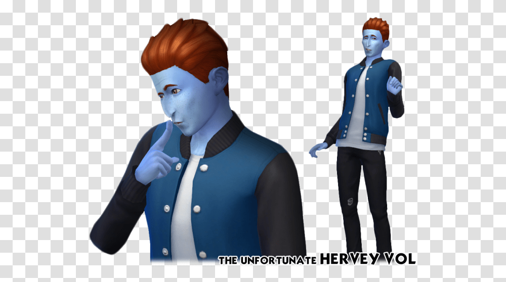 The Sims 4 The Unfortunate Gentleman, Person, Sleeve, Performer Transparent Png