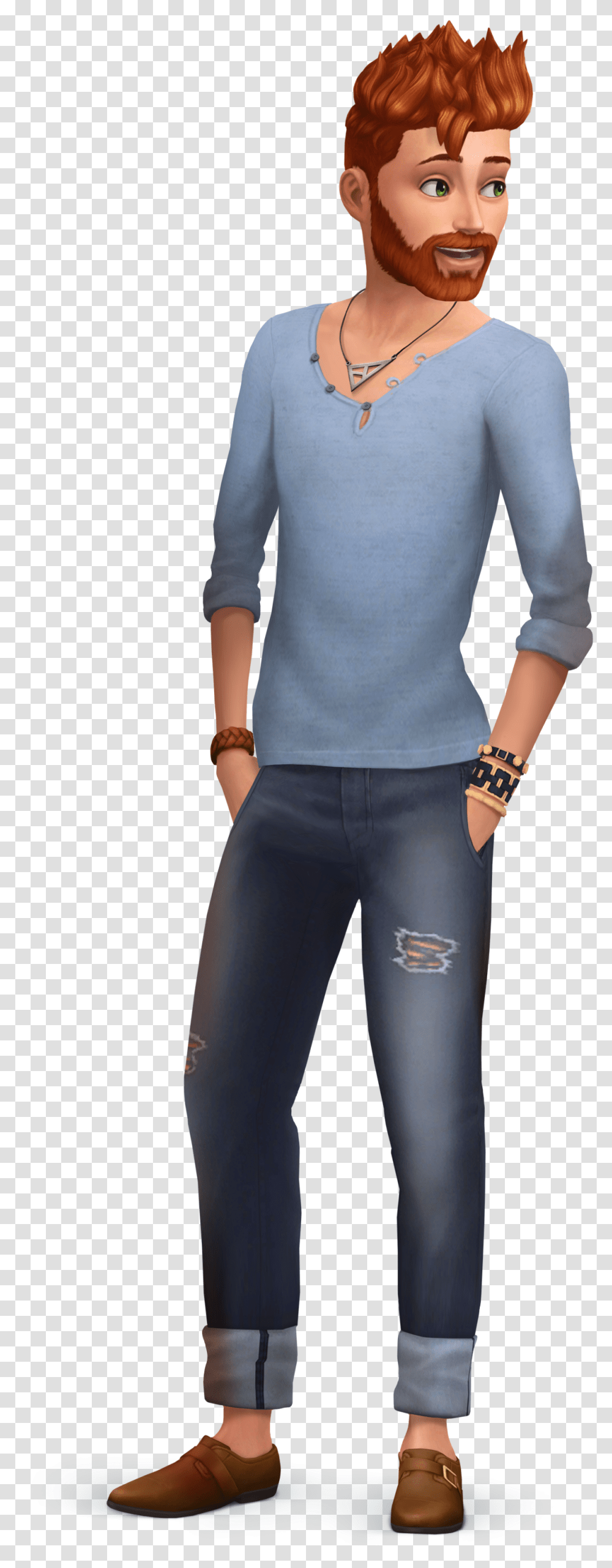 The Sims Characters Spandex, Sleeve, Clothing, Apparel, Long Sleeve Transparent Png