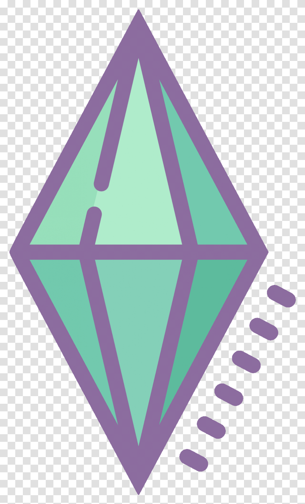 The Sims Icon Triangle, Label Transparent Png