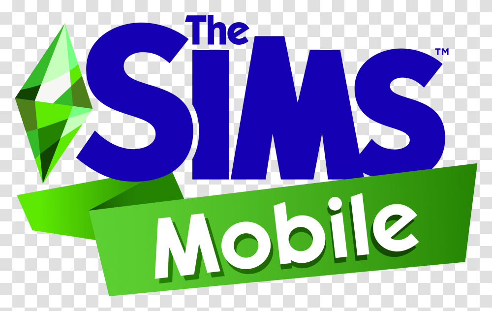 The Sims Mobile Baby Sims Mobile Logo, Word, Text, Alphabet, Symbol Transparent Png