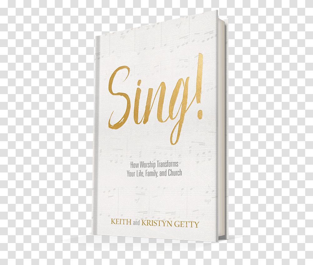 The Sing Book - Getty Music Calligraphy, Text, Handwriting, Novel, Diary Transparent Png
