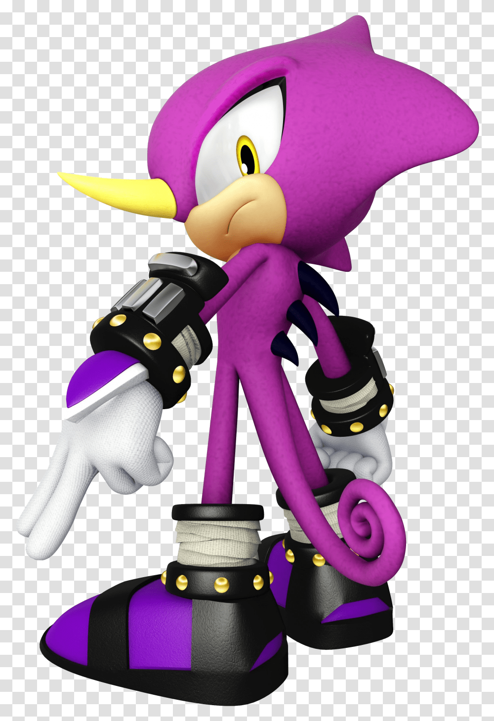 The Six Million Dollar Fan Top 5 Video Game Characters Who Sonic Espio The Chameleon, Toy, Robot, Clothing, Apparel Transparent Png