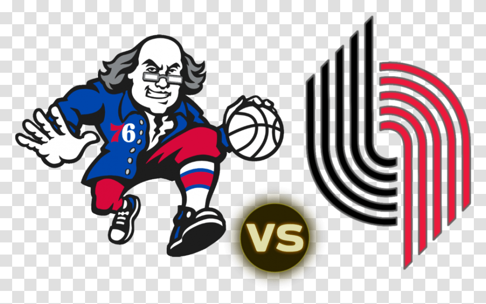 The Sixers 76ers Ben Franklin, Person, Performer, Logo Transparent Png