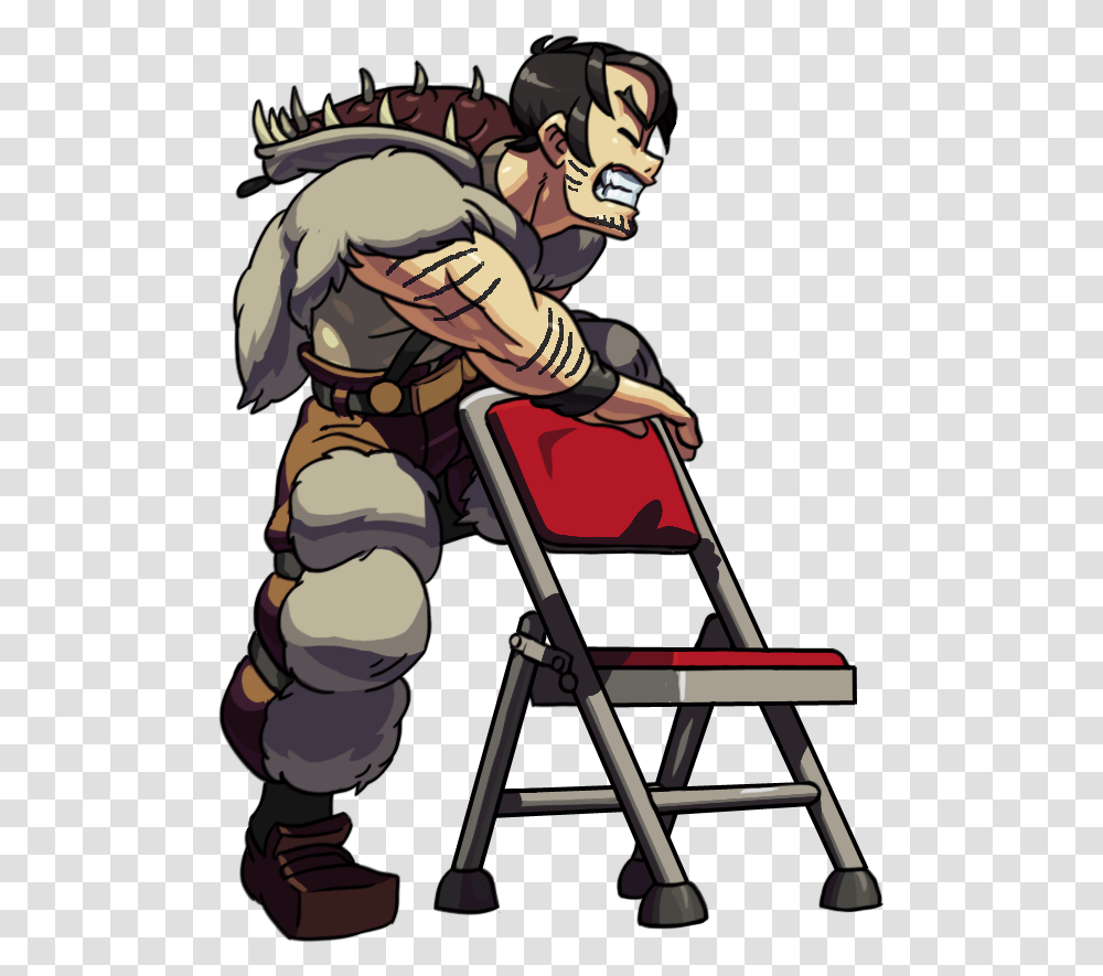 The Skullgirls Sprite Of The Day Is Beowulf Cliparts, Person, Human, Book, Comics Transparent Png