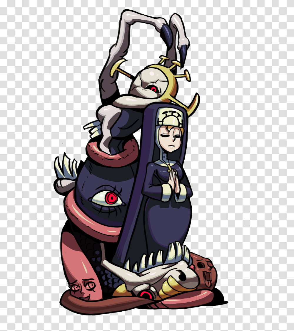 The Skullgirls Sprite Of The Day Is Skullgirls Double Sprites, Comics, Book, Manga, Performer Transparent Png