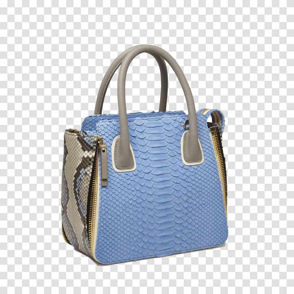 The Sky Blue Python Blakeley Bag, Handbag, Accessories, Accessory, Tote Bag Transparent Png