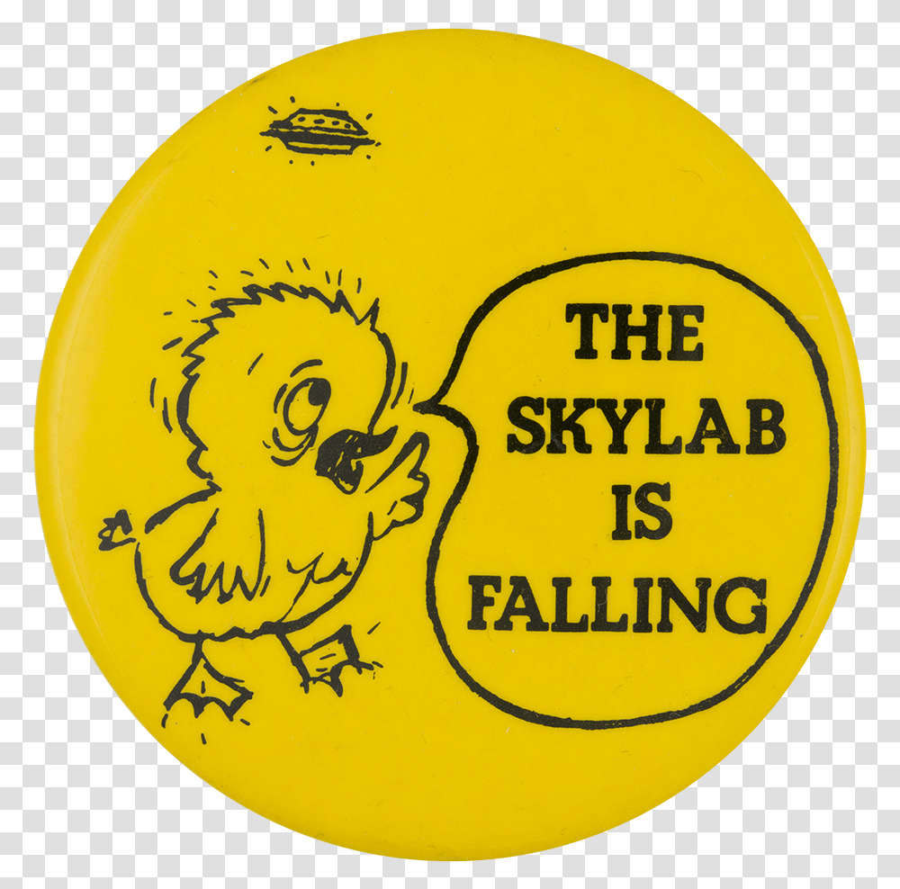 The Skylab Is Falling Social Lubricators Button Museum, Logo, Trademark, Frisbee Transparent Png
