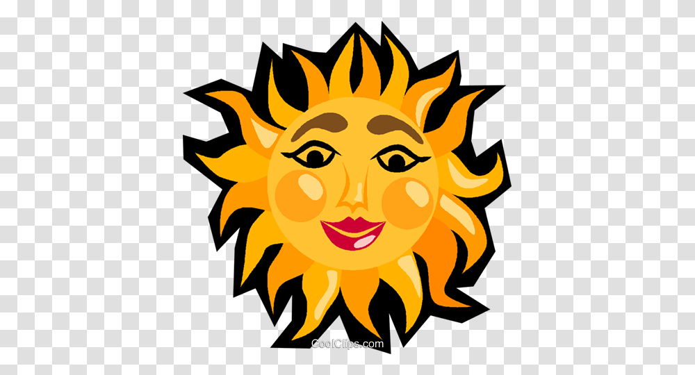 The Smiling Sun Royalty Free Vector Clip Art Illustration, Nature, Outdoors, Sky, Sunrise Transparent Png