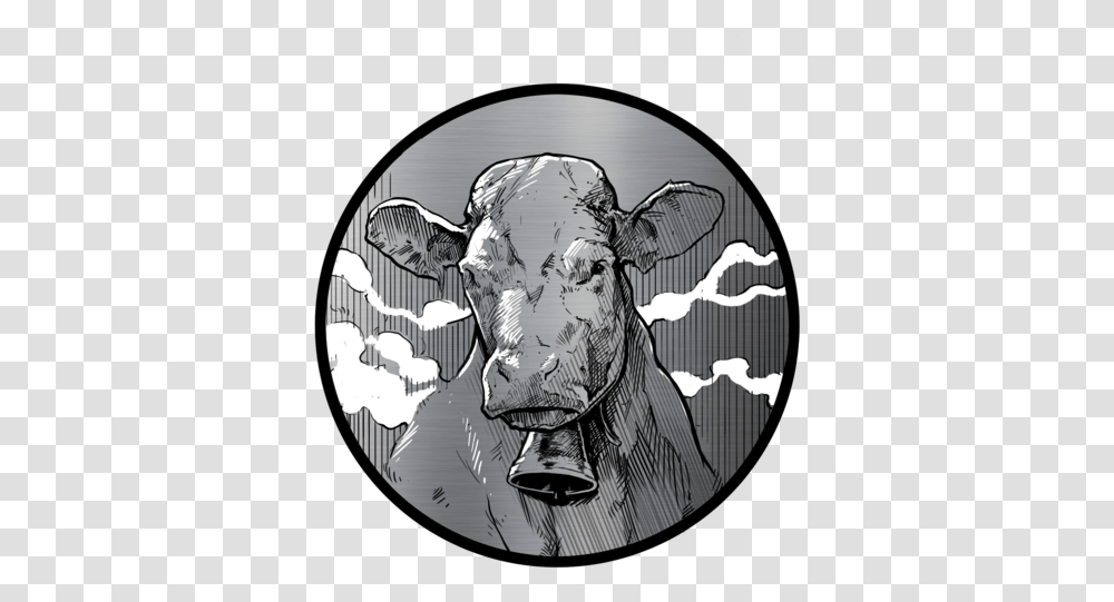 The Smoky Heifer Illustration, Mammal, Animal, Cattle, Cow Transparent Png