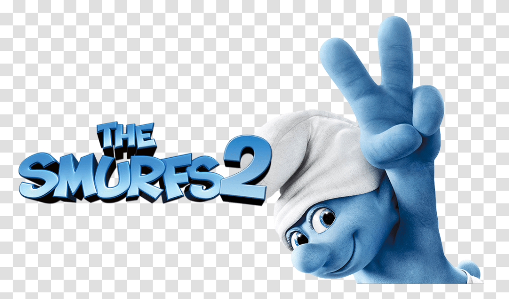 The Smurfs 2 Logo Image Smurfs 2, Clothing, Person, Figurine, Scientist Transparent Png