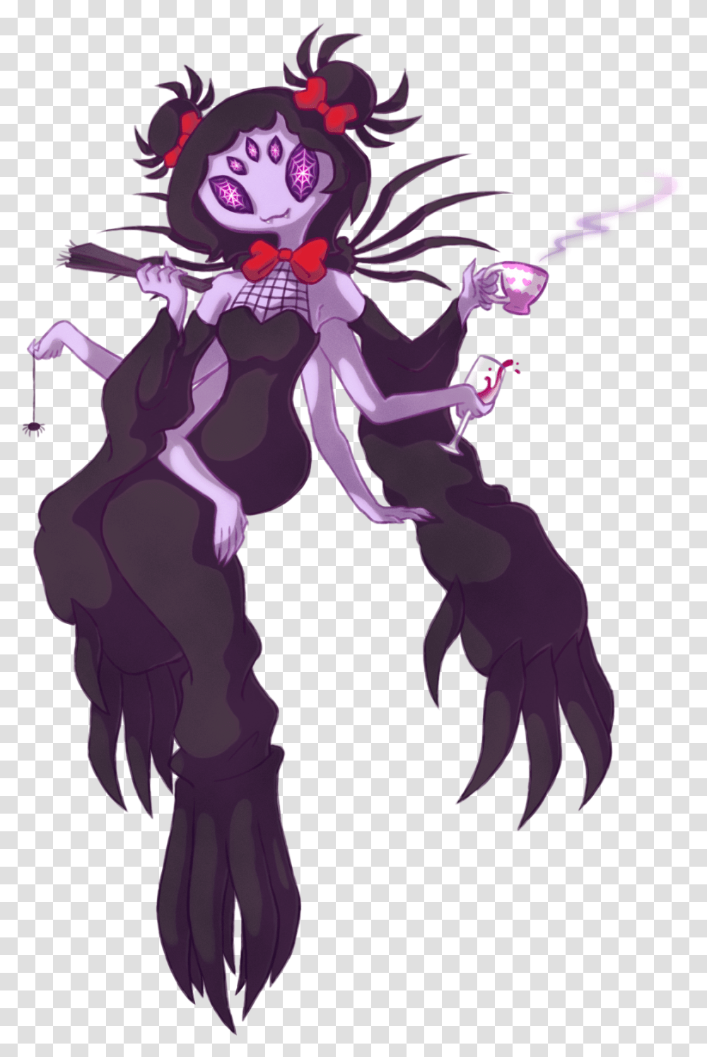 The Snazziest Waffle Undertale X Soul Eater Undertale Soul Eater Crossover, Purple, Costume Transparent Png