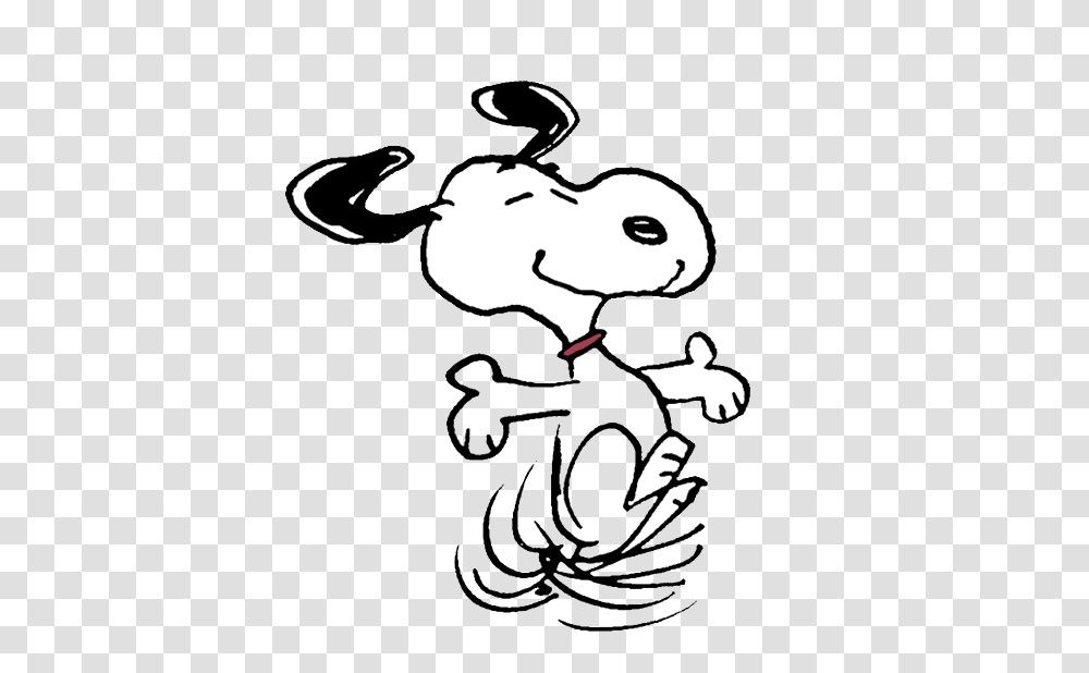 The Snoopy Treasures Inspires Snoopy Fans To Do A Happy Dance, Stencil, Animal, Mammal Transparent Png