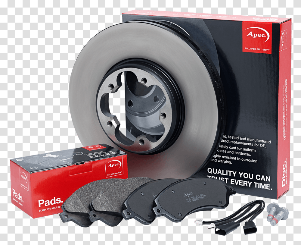 The Solution Fit Apec For Quality You Can Trust Every Apec Brake Discs Pads, Tire, Wheel, Machine, Car Wheel Transparent Png