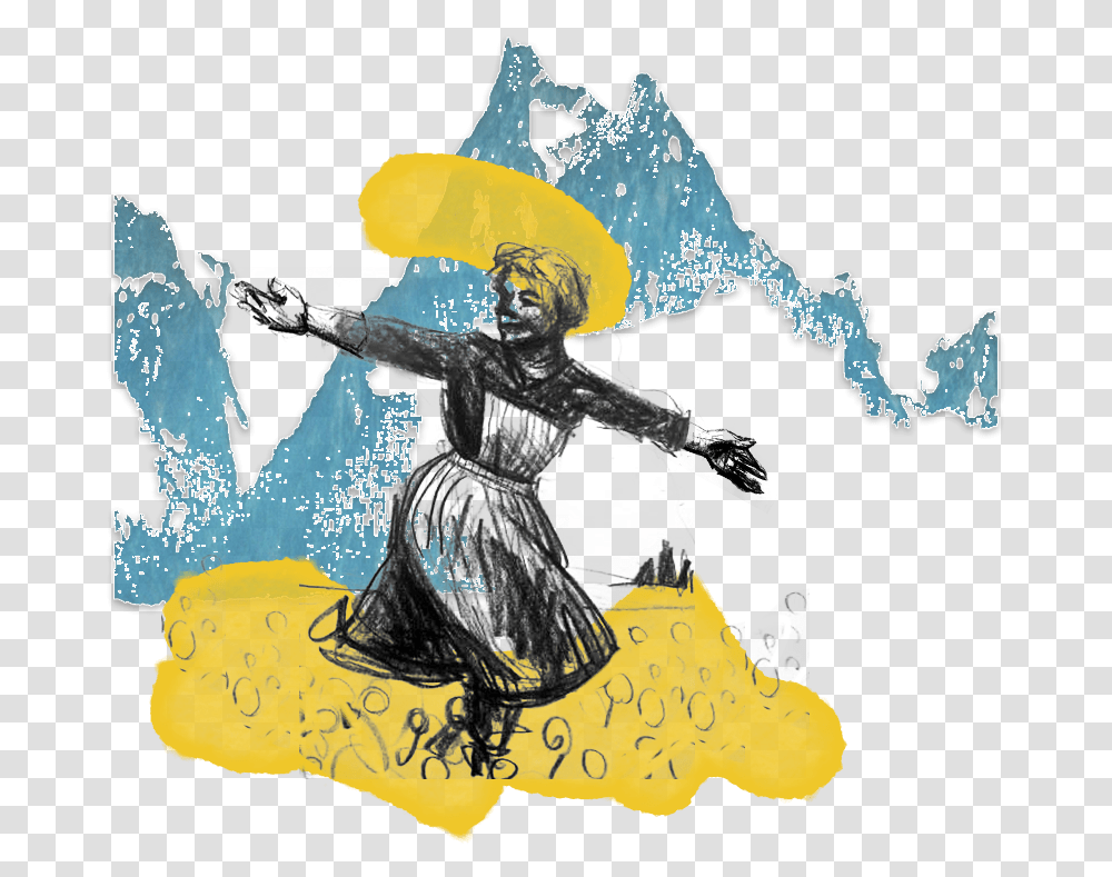 The Sound Of Music And Cabaret Sound Of Music, Person, Duel, Clothing, Art Transparent Png