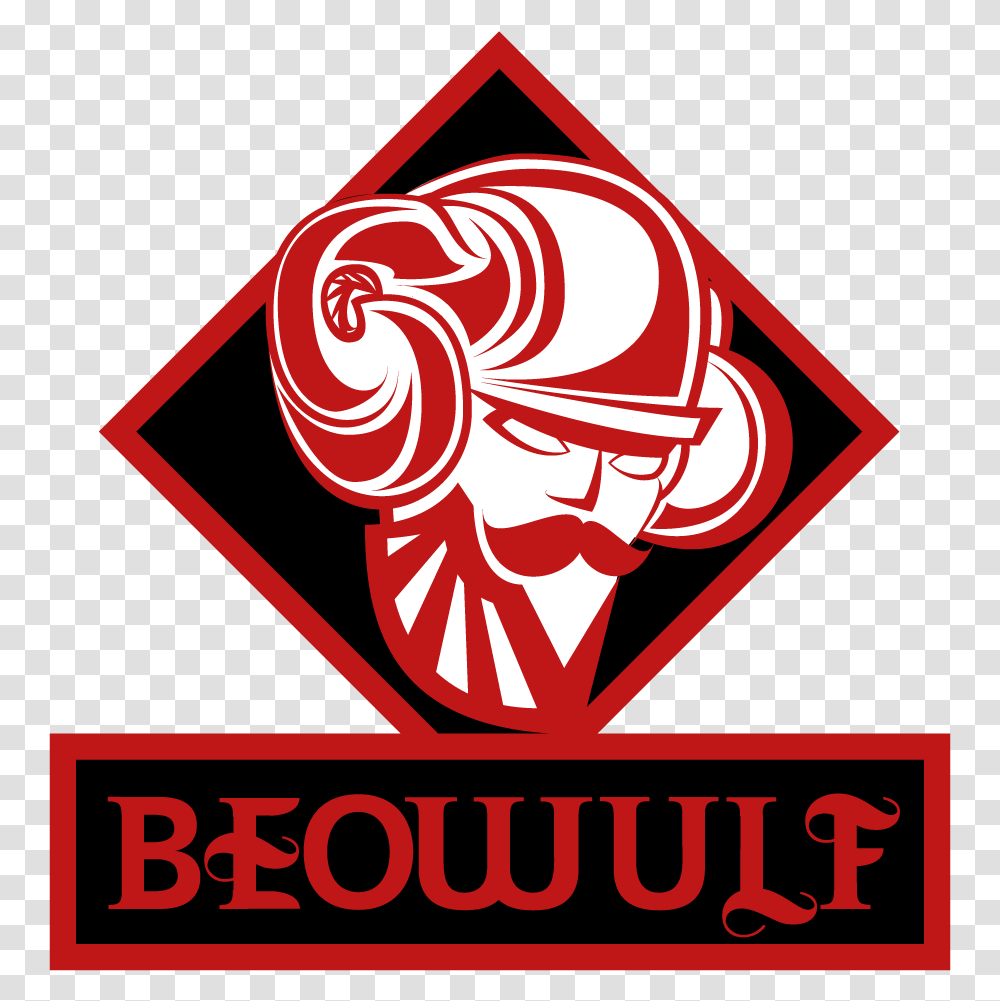 The Spelling Of The Word Beowulf Is Unique To Itself Emblem, Logo, Trademark, Poster Transparent Png