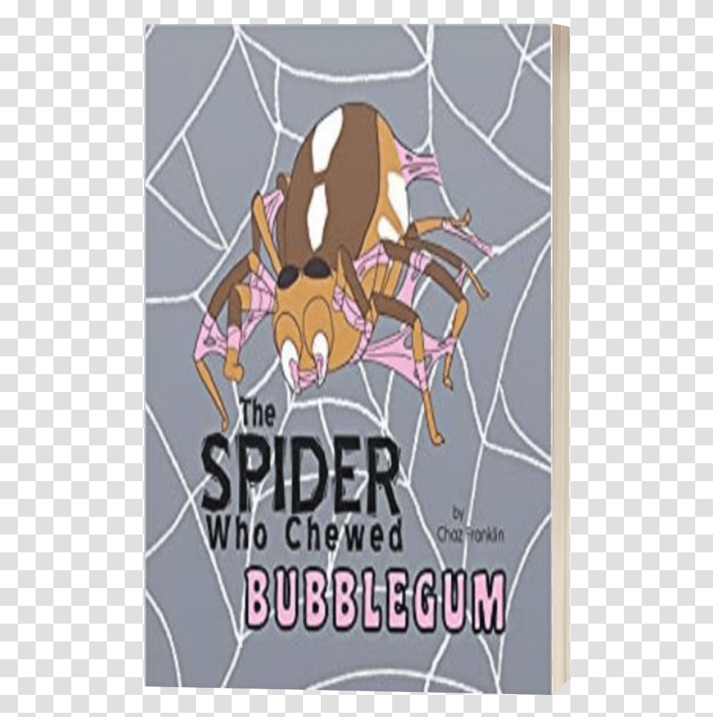The Spider Who Chewed Bubblegum By Chaz Franklin Graphic Design, Advertisement, Poster, Flyer, Paper Transparent Png
