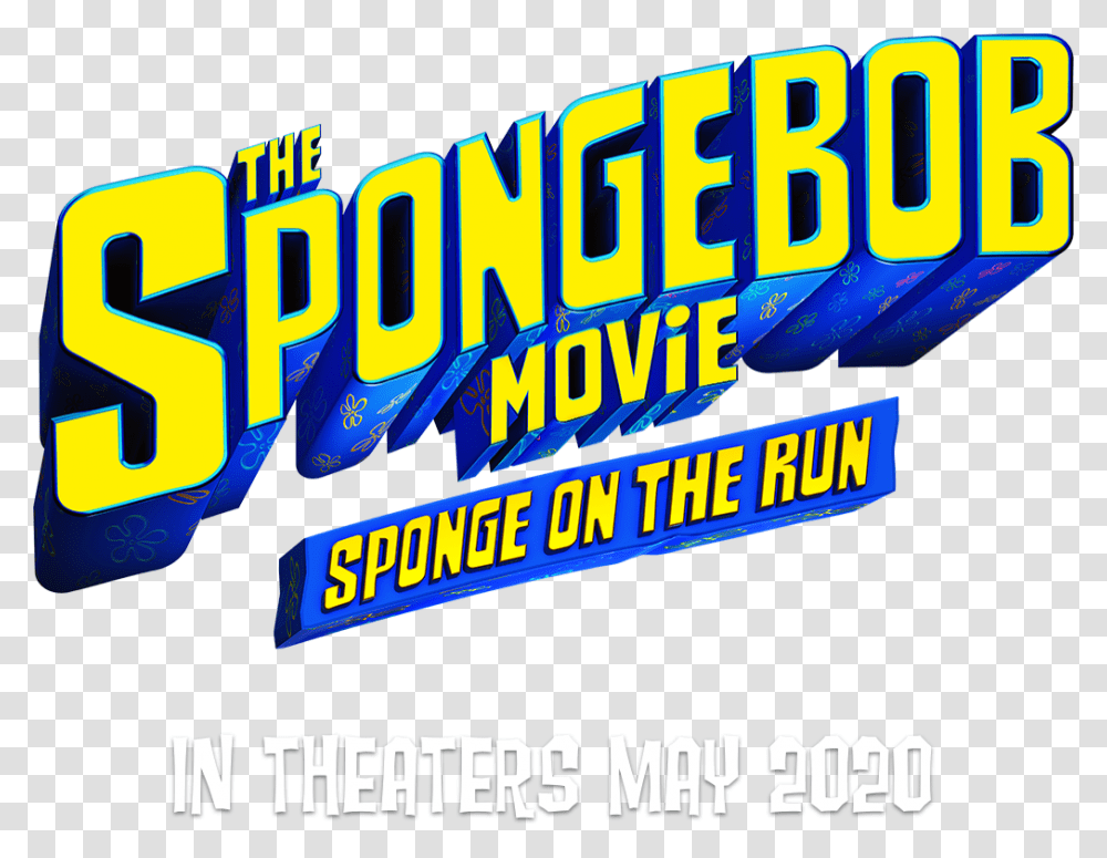 The Spongebob Movie Graphics, Word, Poster, Advertisement Transparent Png