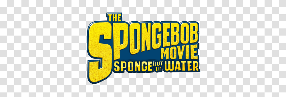 The Spongebob Movie Sponge Out Of Water Logo, Word, Outdoors, Food Transparent Png