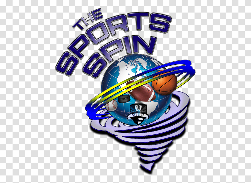 The Sports Spin Podcast With Kevin Casey And Vince Kick American Football, Helmet, Apparel, Outer Space Transparent Png