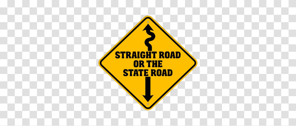The Srsr Project Straight Road Or The State Road, Road Sign Transparent Png