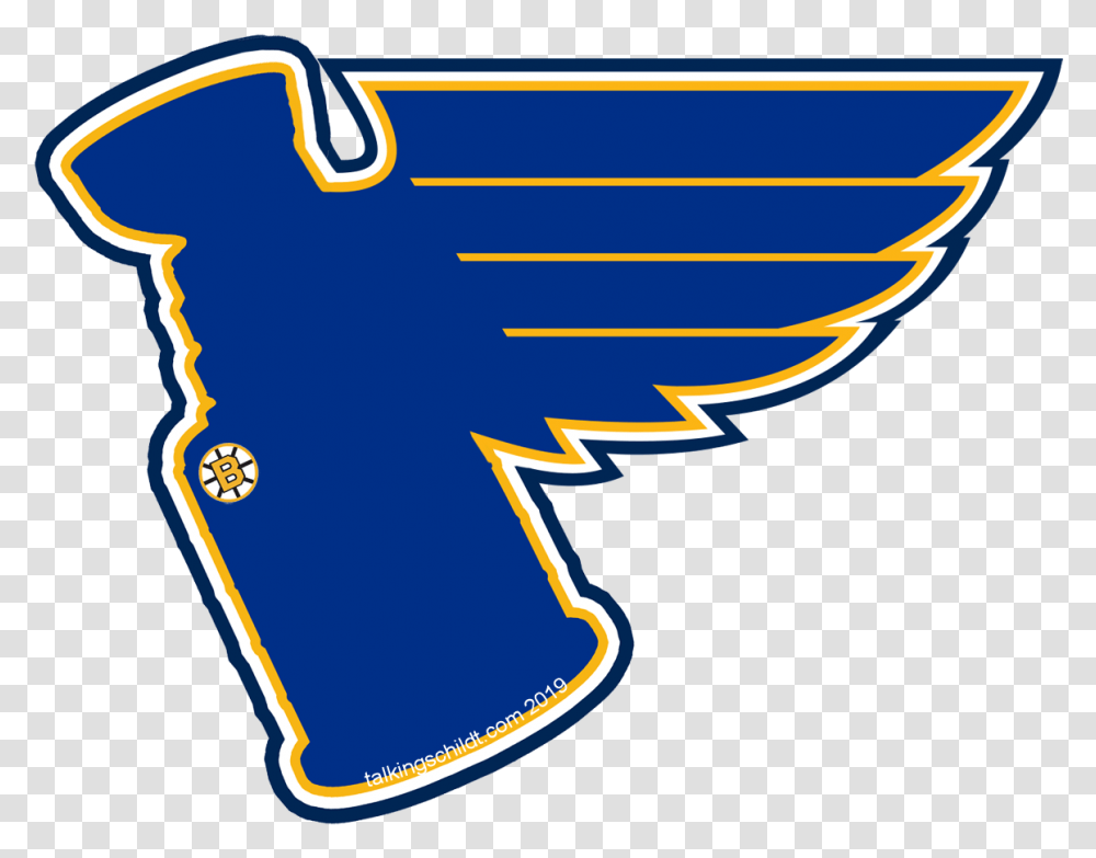 The St Louis Blues Beat Bruins 3 Of St Louis Blues Logo, Symbol, Trademark, Emblem, Text Transparent Png