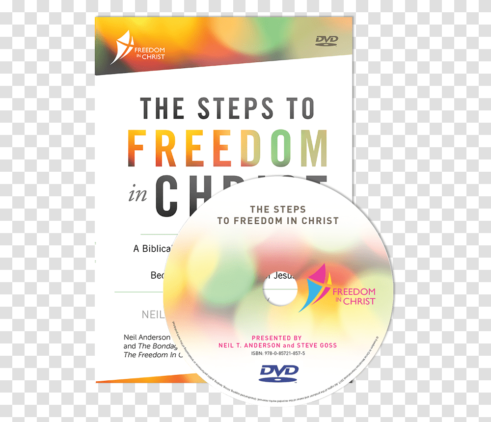 The Steps To Freedom In Christ Dvd Circle, Disk, Flyer, Poster, Paper Transparent Png