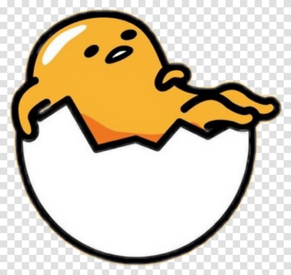 The Sticker Gudetama, Outdoors, Label, Text, Nature Transparent Png