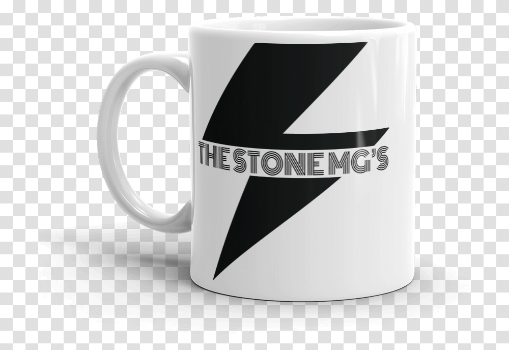 The Stone Mgs Bolt Glossy Mug Mockup Handle On Left, Coffee Cup, Tape, Espresso, Beverage Transparent Png