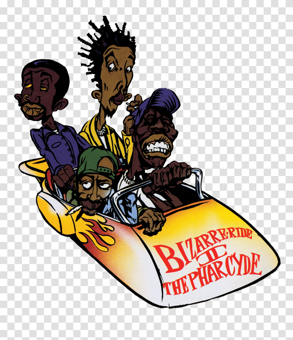 The Story Of Bizarre Ride Ii The Pharcyde Presented, Person, Human, Sled, Bobsled Transparent Png