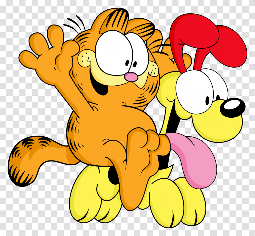 The Strip S Focus Is Mostly On The Interactions Among Garfield And Odie Transparent Png
