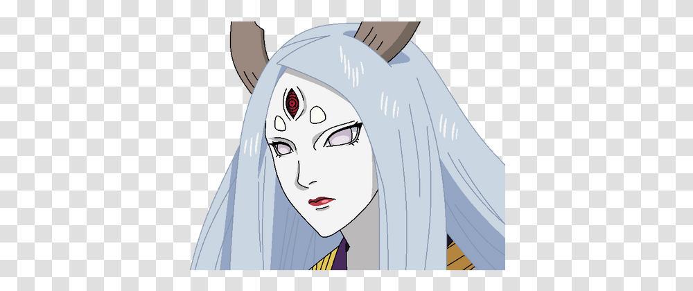 The Strongest Character In Naruto Shippuden Anime - Steemit Kaguya Otsutsuki, Drawing, Art, Clothing, Face Transparent Png