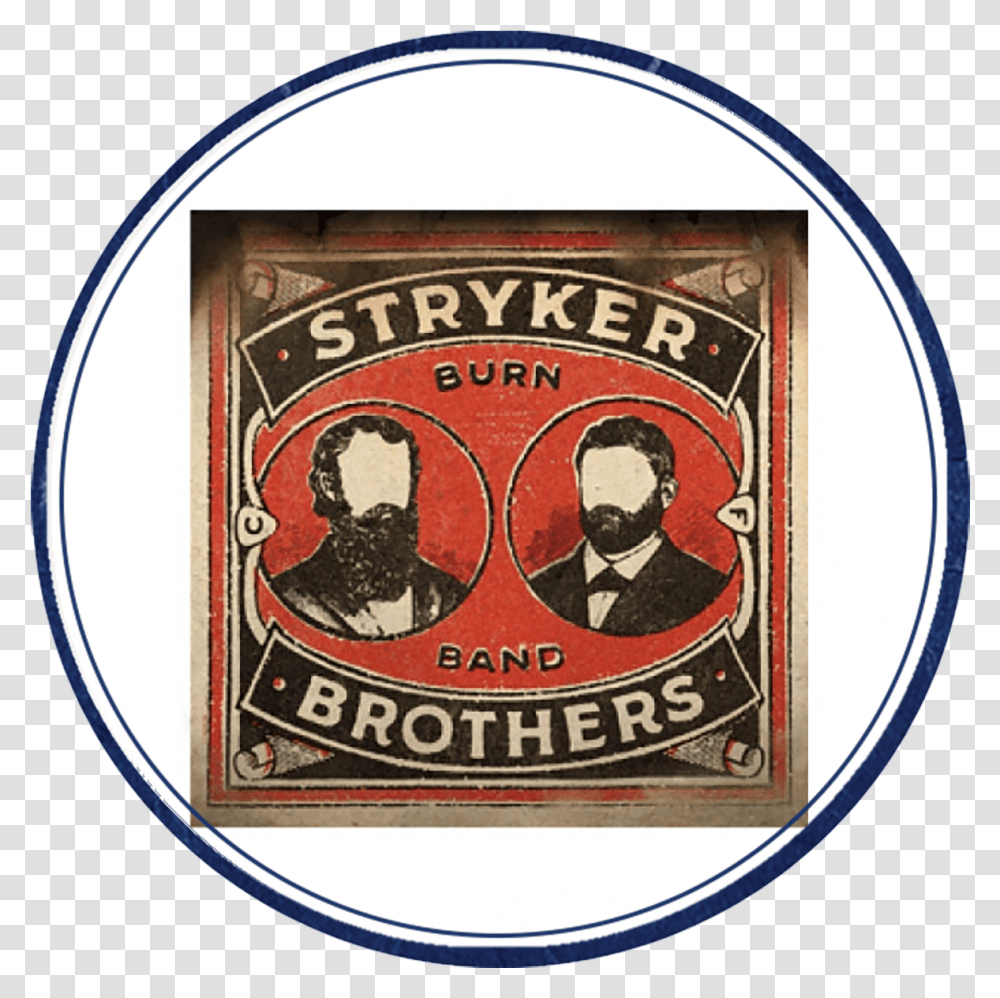 The Stryker Brothers Burn Band Stryker Brothers Burn Band, Logo, Trademark, Badge Transparent Png