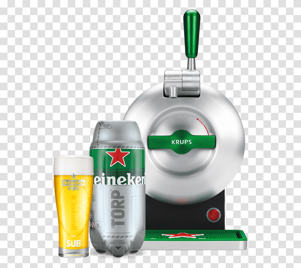The Sub Heineken Edition Heineken Home Beer Pump, Alcohol, Beverage, Drink, Bottle Transparent Png