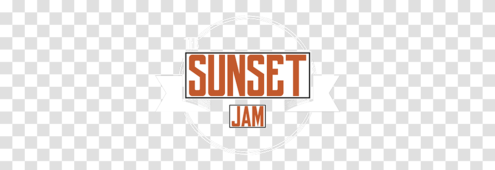 The Sunset Jam Every Monday At The Viper Room Orange, Label, Text, Alphabet, Sticker Transparent Png