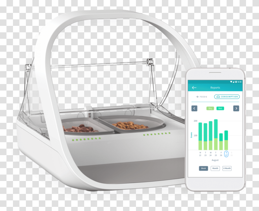 The Surefeed Microchip Pet Feeder Connect From Sure Petcare Surefeed, Mobile Phone, Electronics, Cell Phone, Text Transparent Png