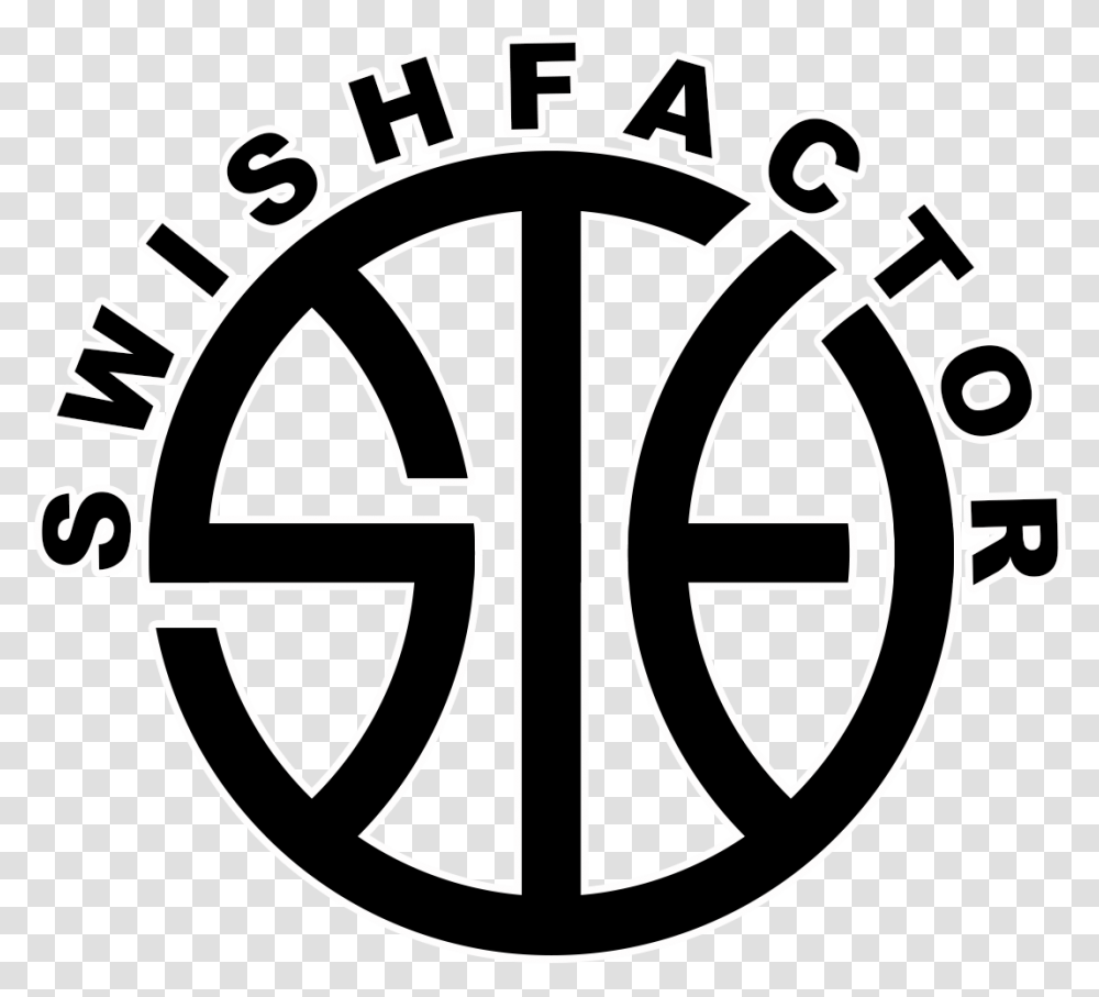 The Swish Factor Logo Circle, Stencil, Trademark, Emblem Transparent Png